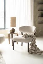 Fauteuil Mikky bruin - Moon taupe 