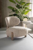 Fauteuil Reza bruin - Bay beige
