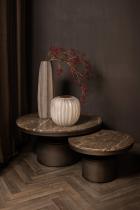 Salontafel Bregt - brown marble 