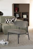 Lounge chair Jari - green