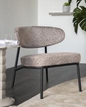 Lounge chair Jari - taupe