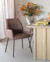 Stoel Indy - Donna rood 