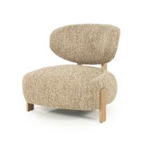 Fauteuil Reza naturel - Bay taupe