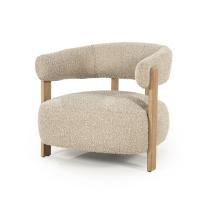 Fauteuil Lola - Bruin Hush