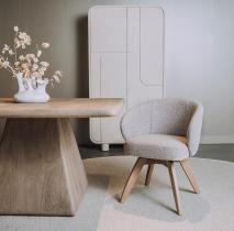 Asti - Eettafel Vierkant naturel