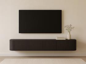 Novero - Hangend Tv Dressoir Espresso