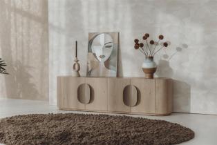 Allure - Tv-dressoir white wash