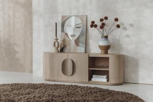 Allure - Tv-dressoir white wash