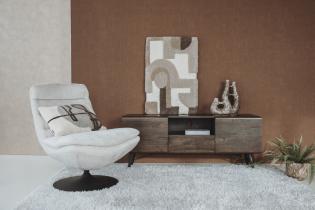 Aura - Tv-dressoir espresso 