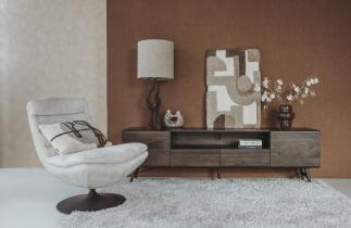 Aura - Tv-dressoir espresso 